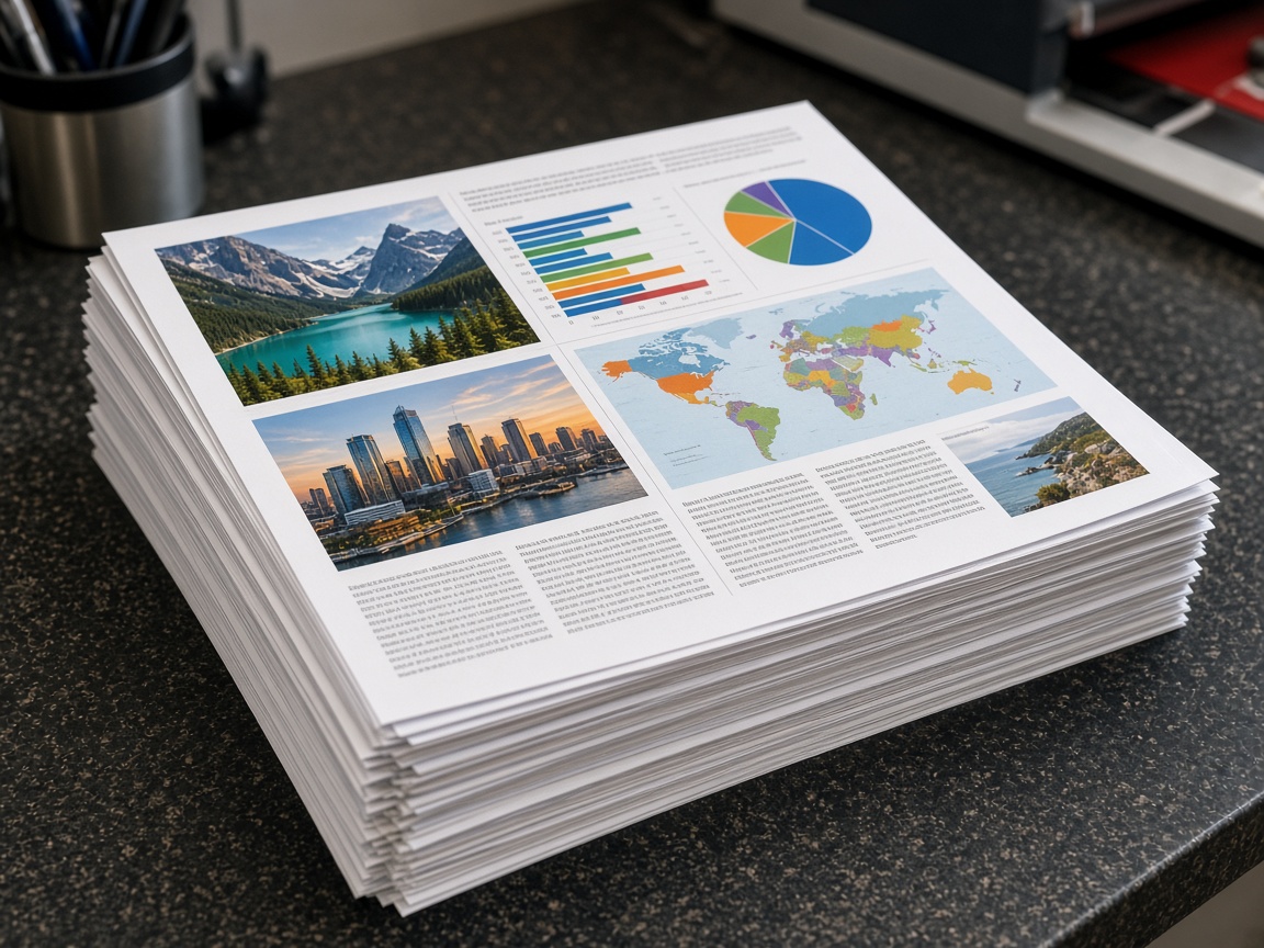 DOCUMENT PRINTING A4 COLOURED